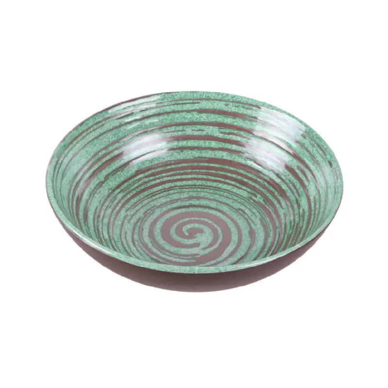 GET Enterprises B400082-SDG 40 Oz Bowl Stardust Green Melamine 8 Inch