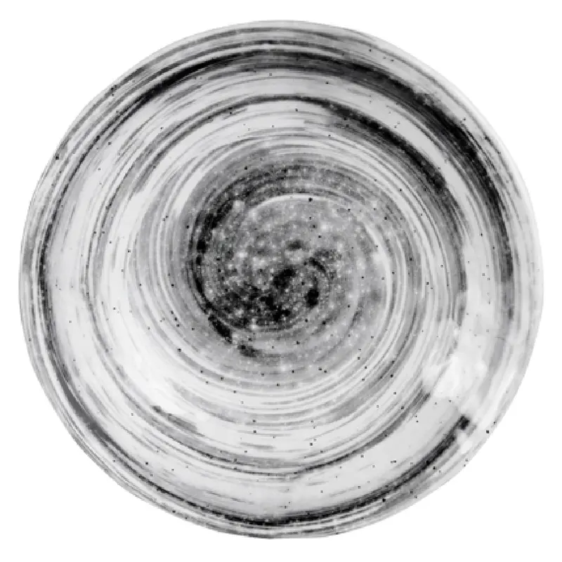 GET Enterprises D7134R-BD 18 Oz Bowl Black Melamine Round Break Chip Resistant