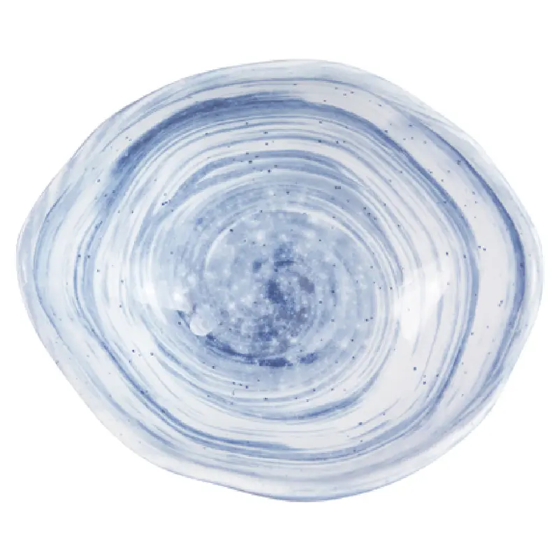 GET Enterprises D863OV-ND 8-1/8 Inch Oval Bowl 28 Oz Melamine Navy and Durable