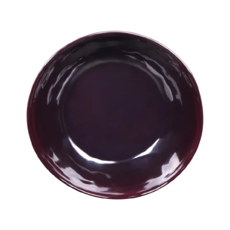 GET Enterprises DGB83R-PG 8 1/4 Inch Bowl 48 Oz Purple Melamine Irregular and Durable