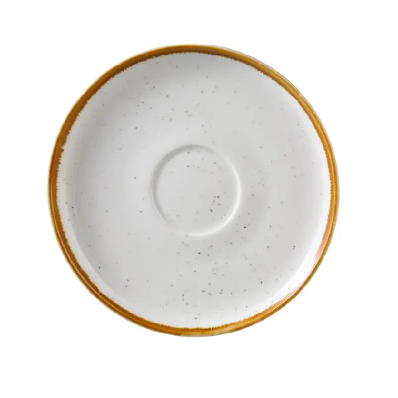 Yanco GL-002 6 1/2 Inch Glory Saucer Chinaware Dishwasher Safe 36 Packs