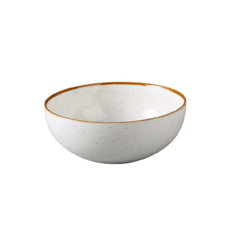 Yanco GL-307 28 Oz China Bowl Dishwasher Safe White 6 5/8 Inch Diameter