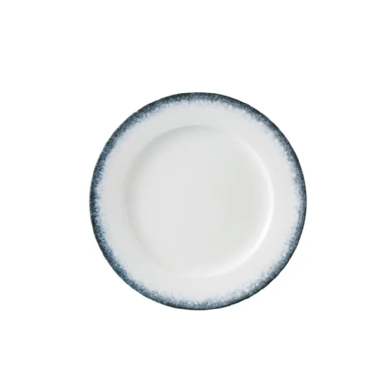 Yanco MR-107 7 1/4 Inch Diameter Dishwasher Safe Bread Plate Chinaware Pack of 36