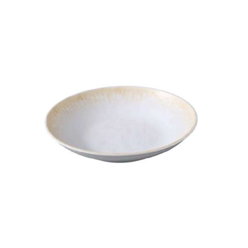 Yanco OP-308 22 Oz Bowl Break-resistant Two-tone Matte Melamine 8 1/2 Inch