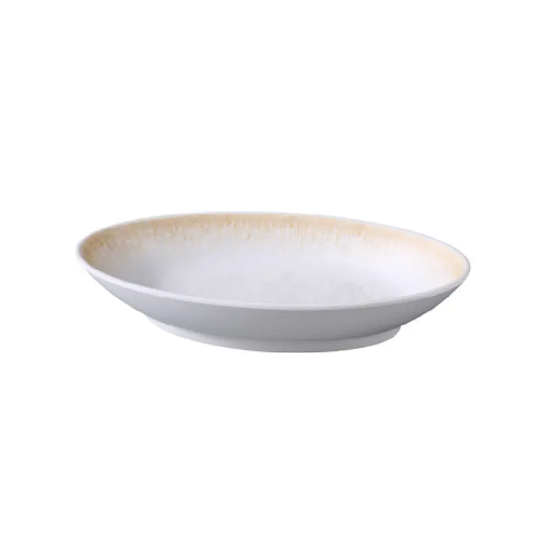 Yanco OP-810 10 Inch Oval Deep Bowl 18 Oz Dishwasher Safe Melamine 24 Packs
