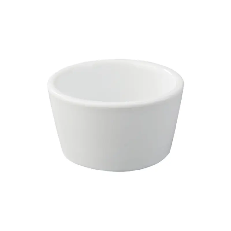 Yanco RK-302 2 Oz Ramekin Sauce Cup White China Commercial Use with 48 Packs