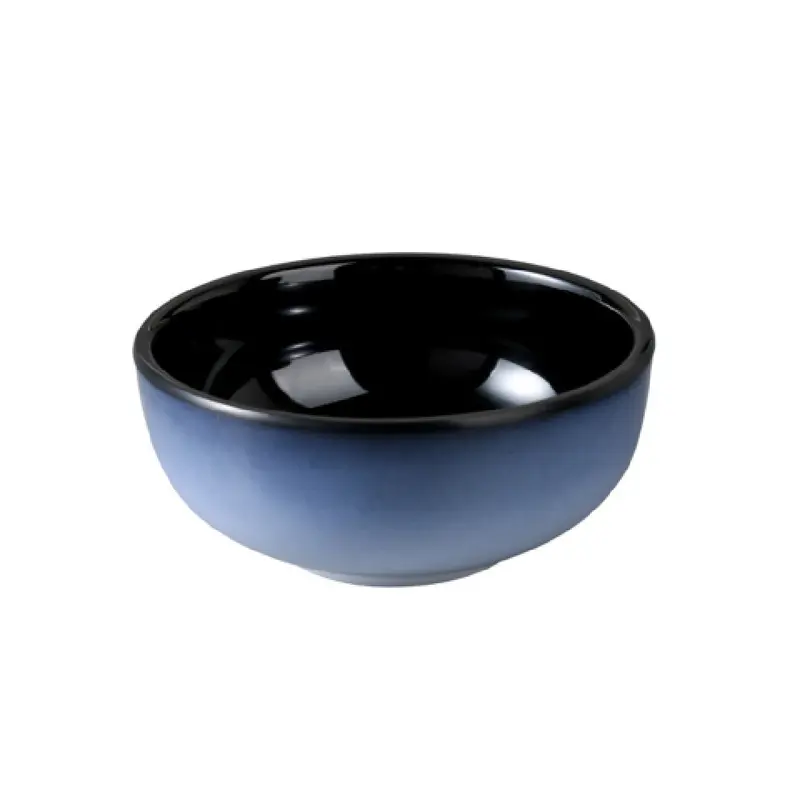 Yanco SN-404 8 Oz Sentry Rice Bowl Break-Resistant Melamine Two Tone 48 Packs