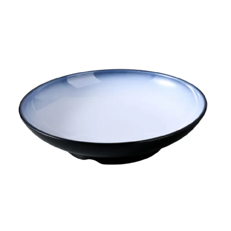 Yanco SN-508 34 Oz Bowl Two Tone Melamine Dishwasher Safe 12 Packs