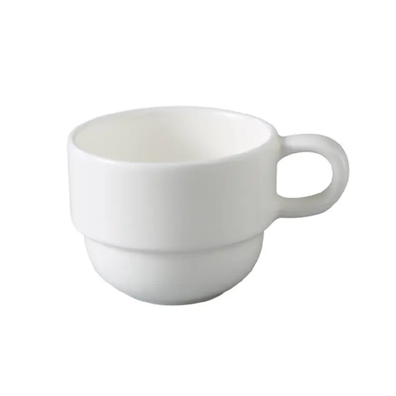 Yanco VS-003 4 Oz Magnesia Chinaware Versailles Ad Cup White Case of 3 Dozen