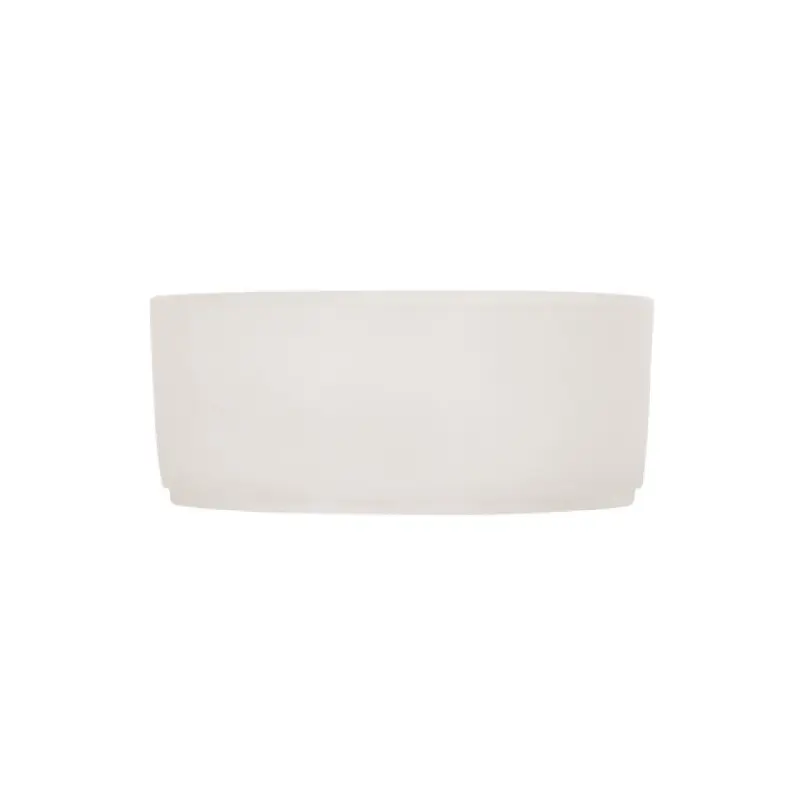 Cal-Mil 23738-10-126 10 Inch Diameter Round Bowl Resin White Marble