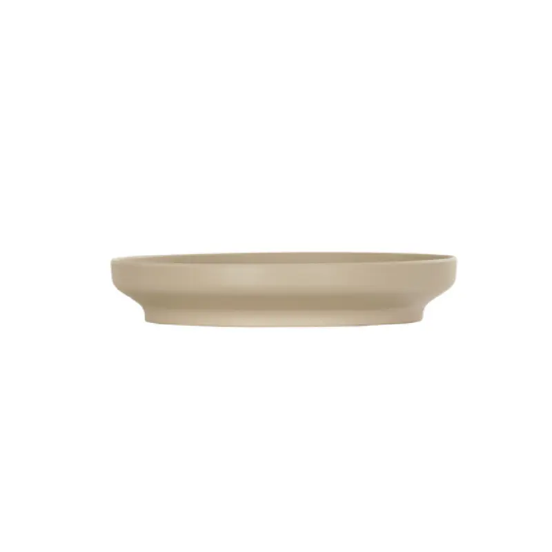 Cal-Mil 24114-14-125 11 Inch Coupe Bowl Plastic Taupe