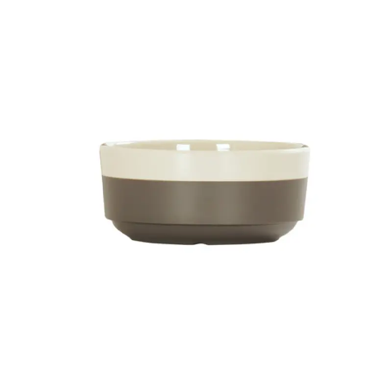 Cal-Mil 24311-4-128 4.25 Inch Diameter Two-Tone Melamine Bowl Dishwasher Safe