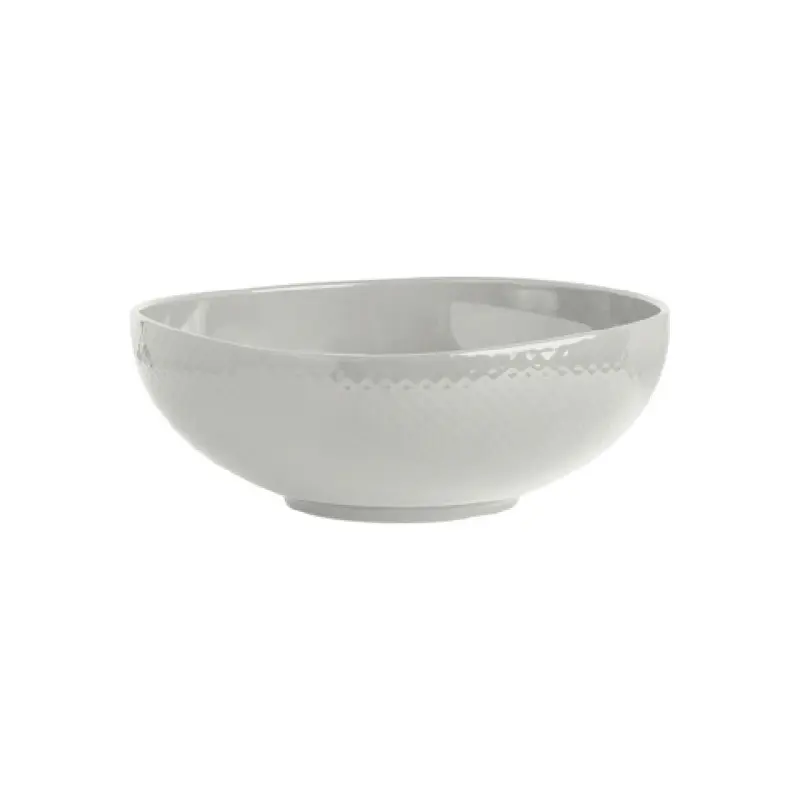 Steelite 6958E6130 2.5 Qt Porcelain Bowl Alpha Ceram Buffet White