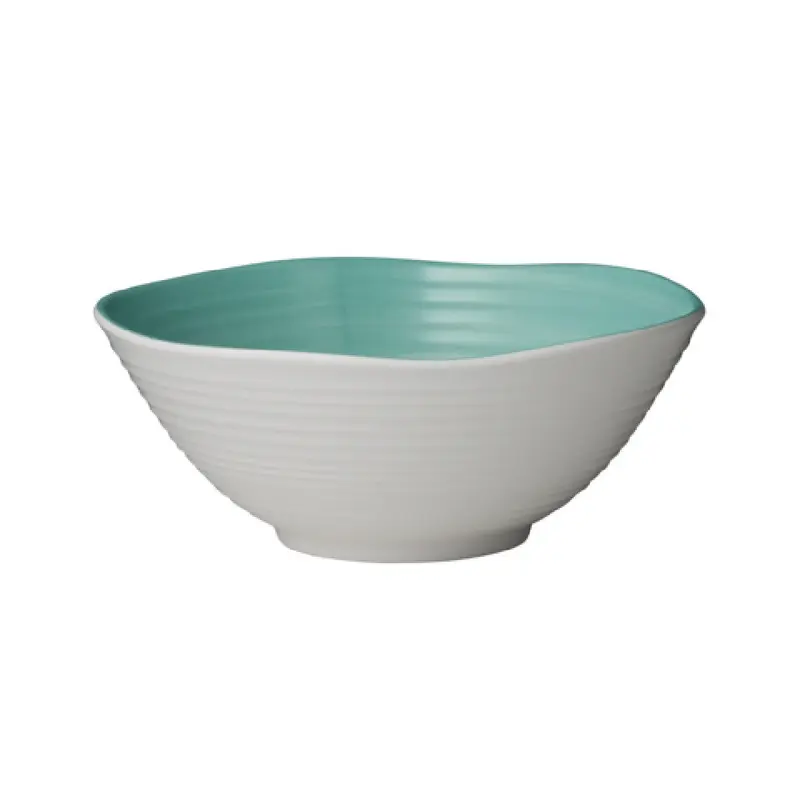 Steelite 7126TM071 29 Oz Bowl Turquoise Round Melamine 7 Inch Diameter