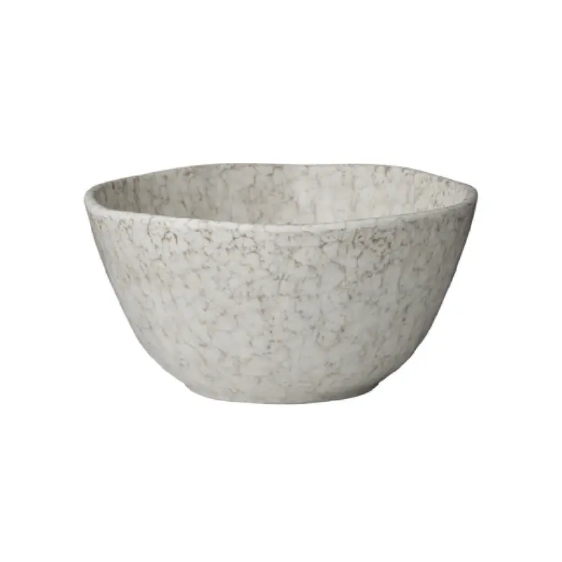 Steelite 7220TM715 6 Inch Salad Bowl 24 Oz Melamine White - Round