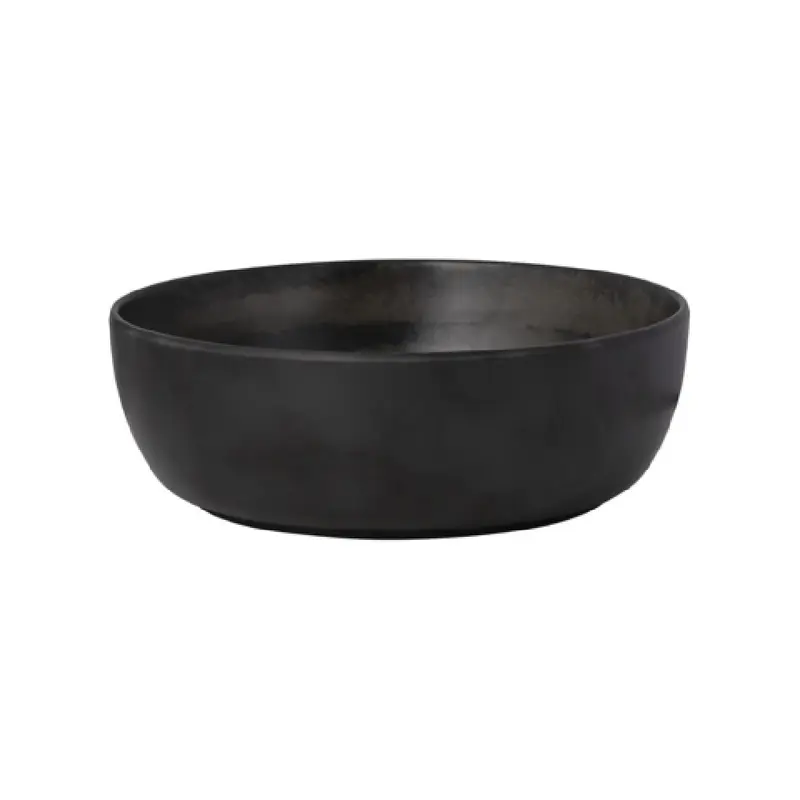 Steelite 7803ZM6003 49.0 Oz Bowl Raven Melamine Round 7.75 Inch