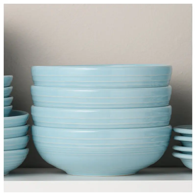 Steelite HL1459349 2 Quart China Bowl Fiesta Sky Round 9.625 Inch Diameter