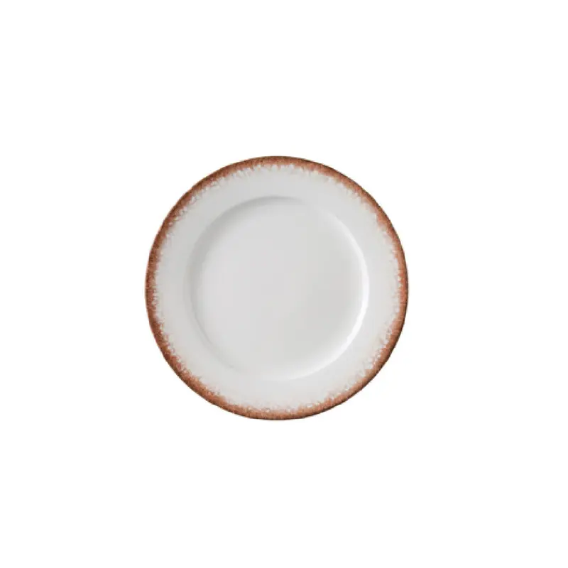 Yanco PR-106 6 1/4 Inch Diameter Round Plate China Dishwasher Safe Pack of 36