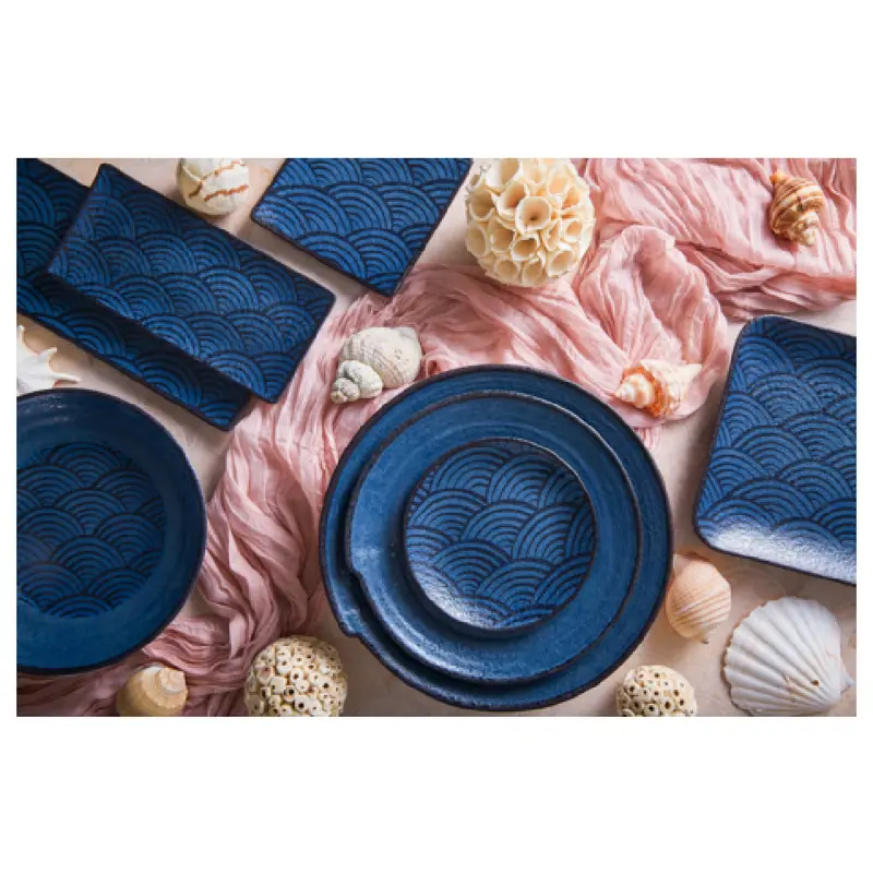 GET Enterprises B236089-CDB 36 Oz Melamine Bowl 9 Inch Round Dark Blue