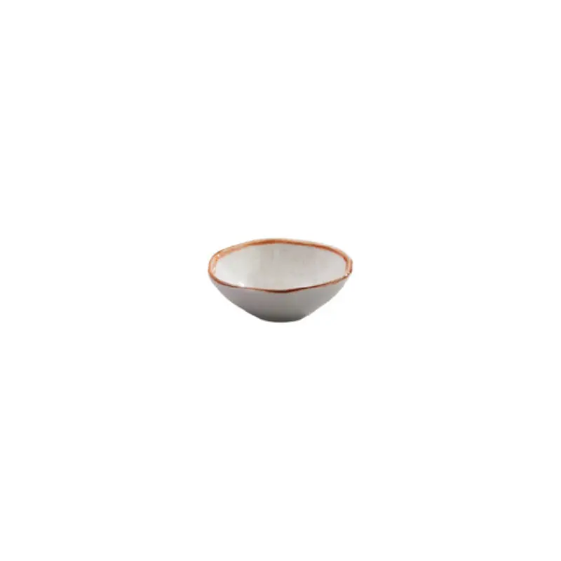 GET Enterprises PA1605897312 2.8 Oz Mini Bowl Irregular Porcelain Beige