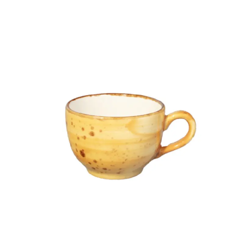 Vertex China LTR-1 8 Oz Cup with Handle Hand Painted Terra Sunrise