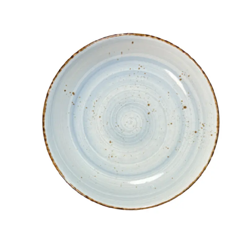 Vertex China LTS-B23 11-1/2 Inch Diameter Coupe Bowl Hand Painted Porcelain