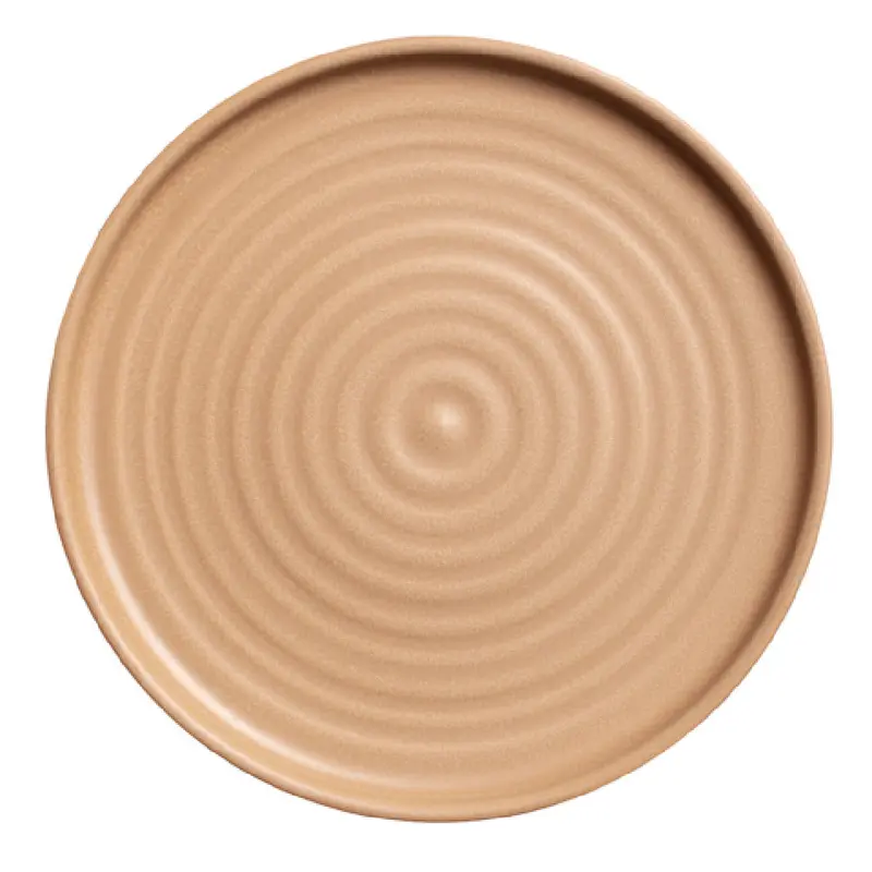 Vertex China E-D6-D 6-1/4 Inch Round Plate Gold Dust Polished Foot 36 Packs