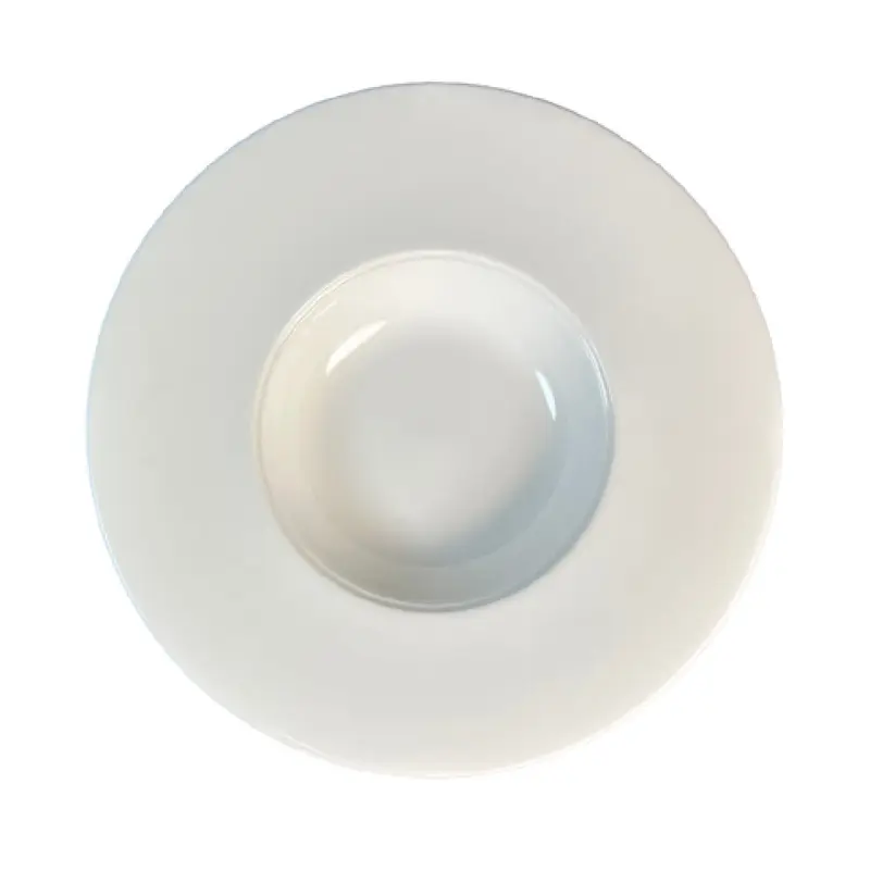 Vertex China LD-G23 12 Inch 8 Oz Gourmet Bowl Porcelain Bright White