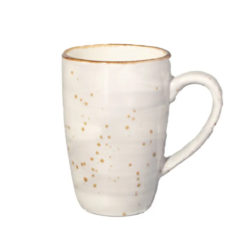 Vertex China LTP-178 10-1/2 Oz Cup Hand Painted with Handle Terra Pearl