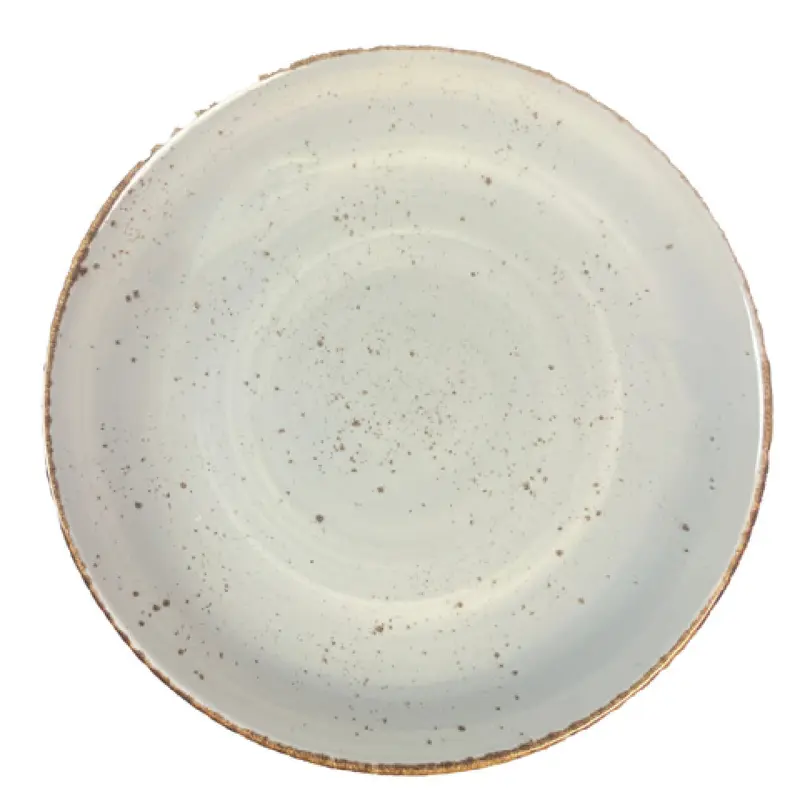 Vertex China LTP-B23 11-1/2 Inch Diameter Coupe Bowl Hand Painted Porcelain