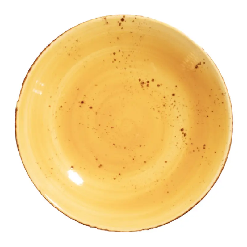 Vertex China LTR-W23 11-3/4 Inch Diameter Round Wok Bowl Hand Painted China