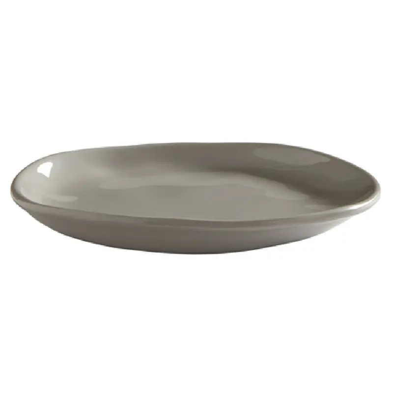 American Metalcraft CP6SH 6-1/2 Inch Round Coupe Plate Break Resistant Melamine Gray