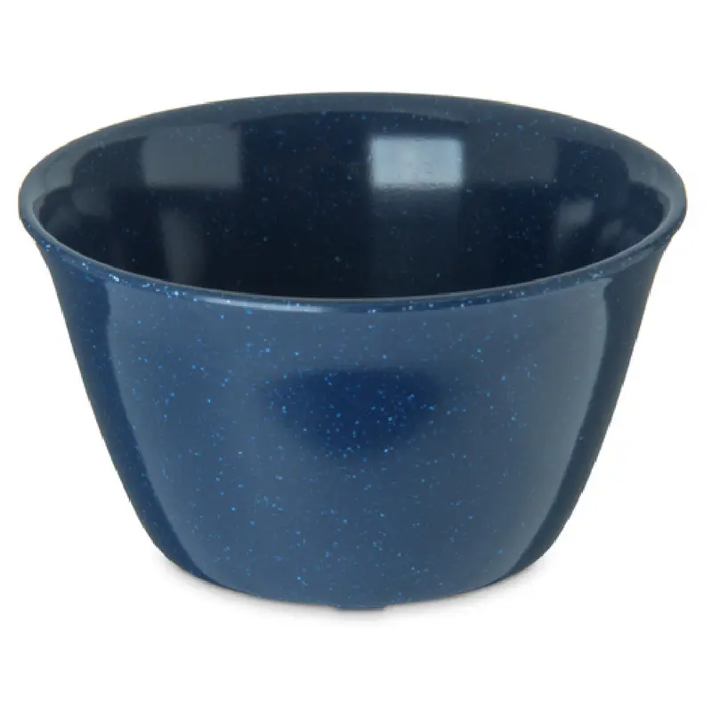 Carlisle 4354035 8 Oz Melamine Bouillon Cup Caf Blue Dishwasher Safe