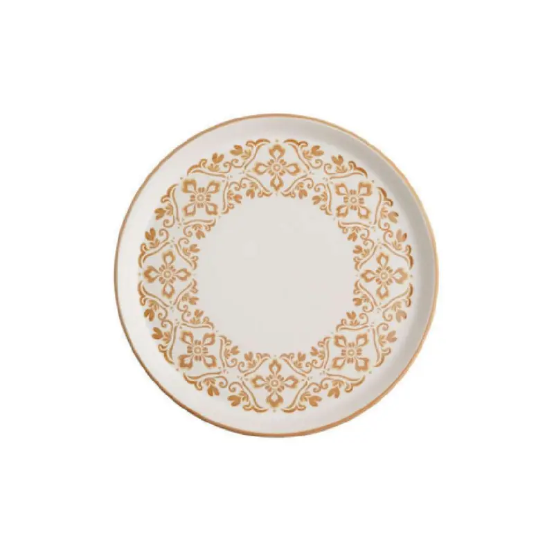 Arc Cardinal FP770 Santa Anita Valentina Sand Gourmet Plate (D:7.0'') ['Stoneware']