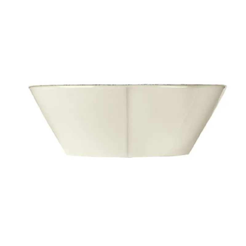 Libbey FH-524 30 Oz Serving Bowl Round Glazed Scratch Resistant Porcelain Cream White