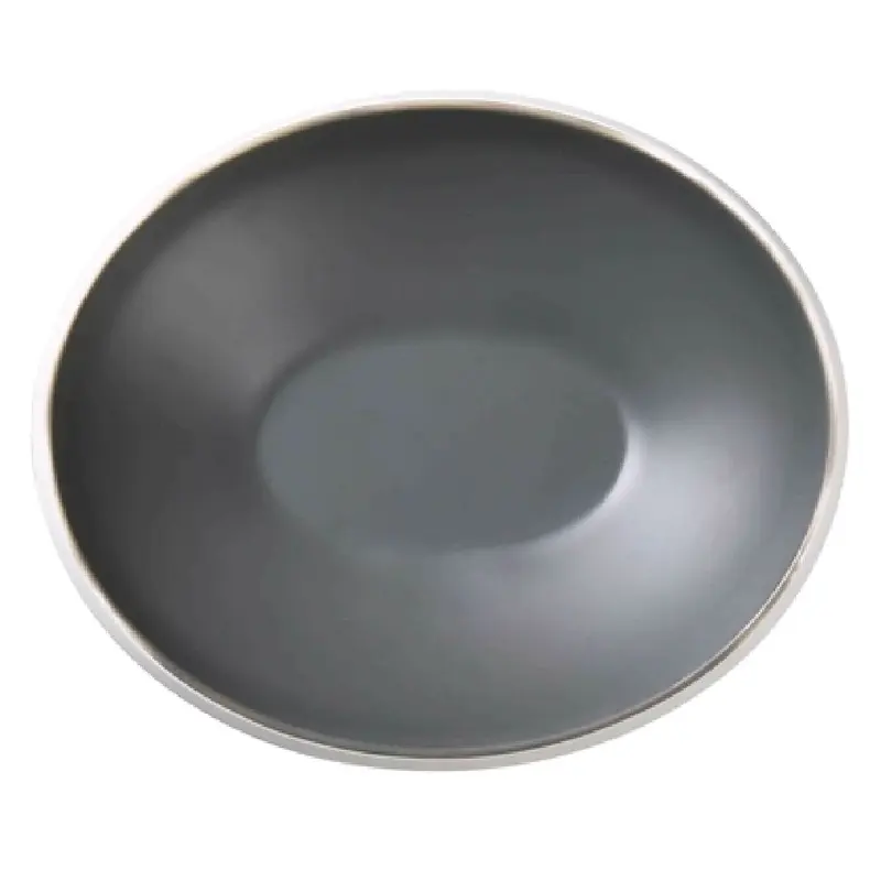 Yanco DI-6108 16 Oz Melamine Discover Bowl Oval Two Tone Dishwasher Safe