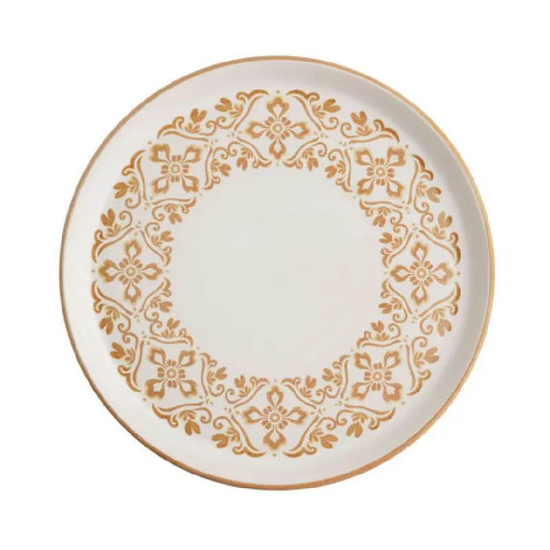 Arc Cardinal FP769 Santa Anita Valentina Sand Gourmet Plate (D:10.2'') ['Stoneware']