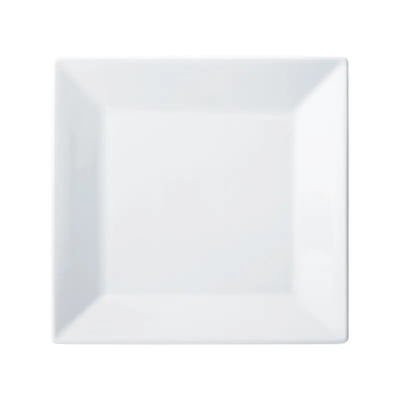 Winco RPS-10 Royalsquare Plate 10"L X 10"W X 1"H