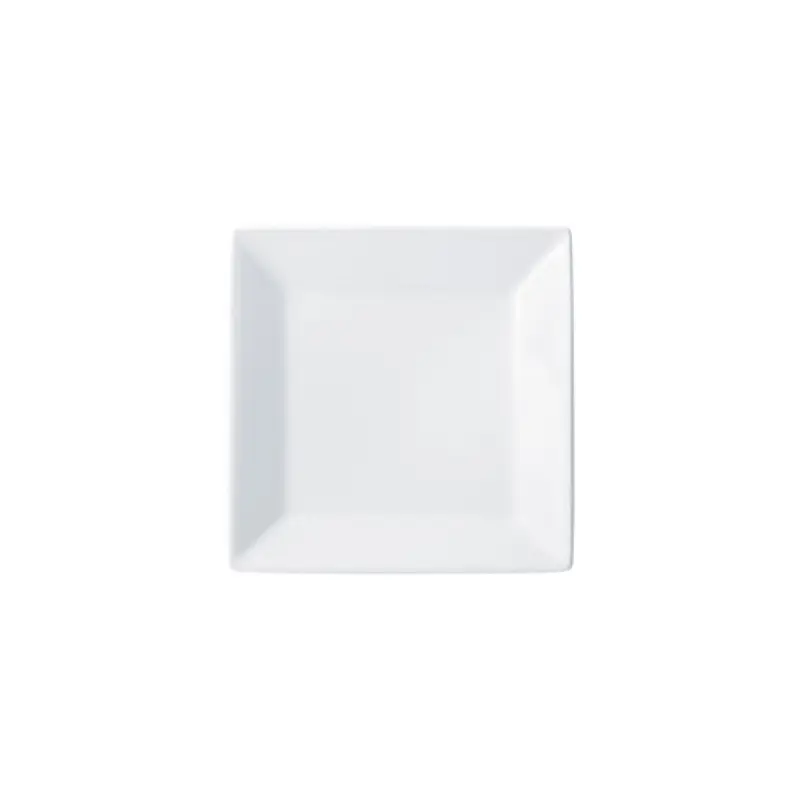 Winco RPS-6 Royalsquare Plate 6"L X 6"W X 3/4"H