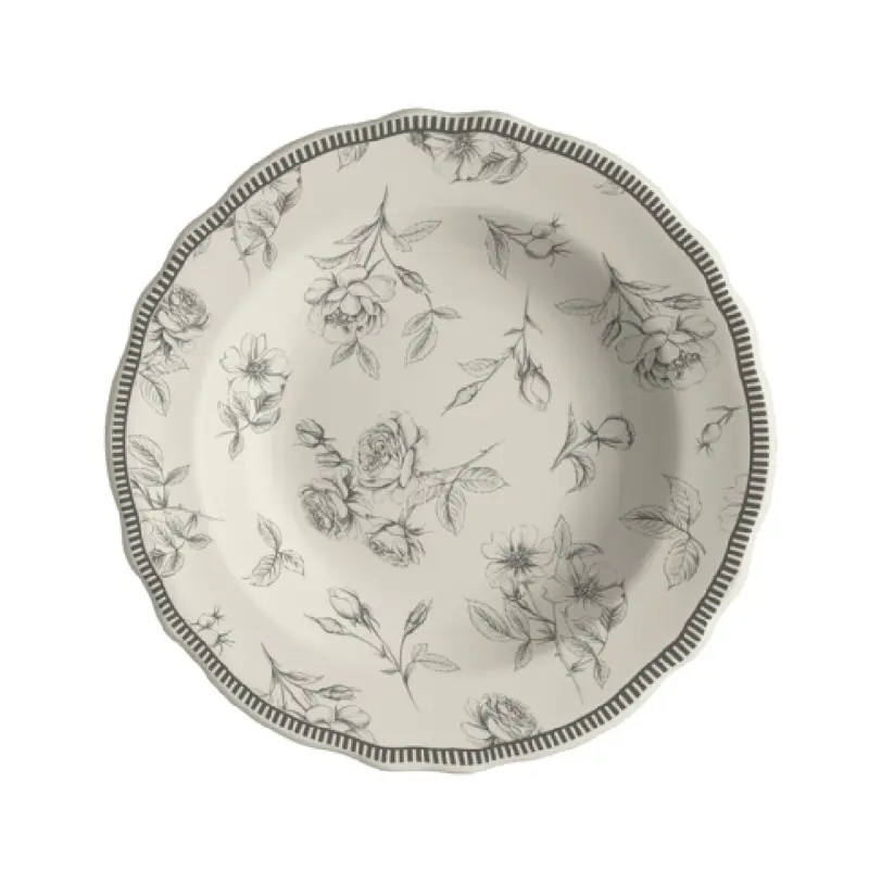 Steelite HL56463882 Rim Soup Bowl 12.75 Oz 9.125" X 1.75"