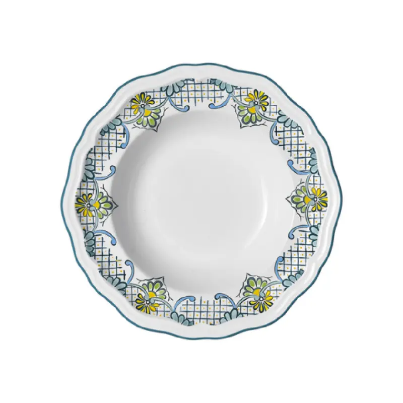 Steelite 62554FP814 Rim Soup Bowl 15.0 Oz 9.75"