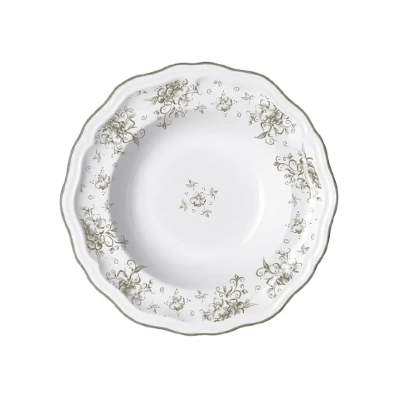 Steelite 62555FP814 Rim Soup Bowl 15.0 Oz 9.75"