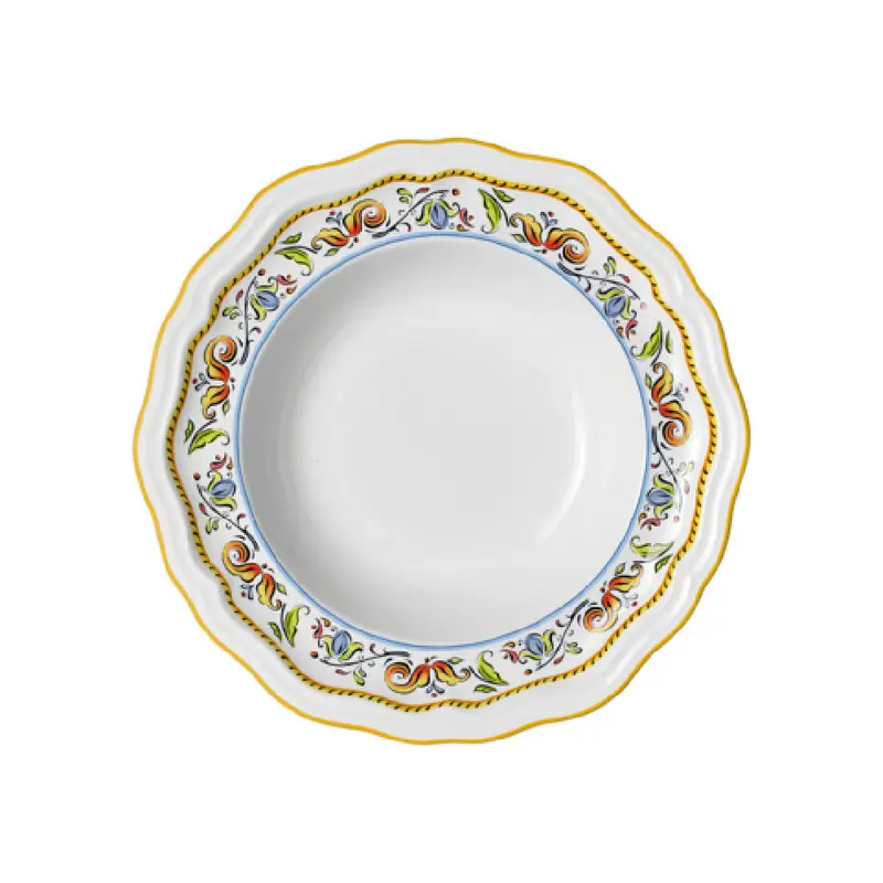 Steelite 62561FP814 Rim Soup Bowl 15.0 Oz 9.75"