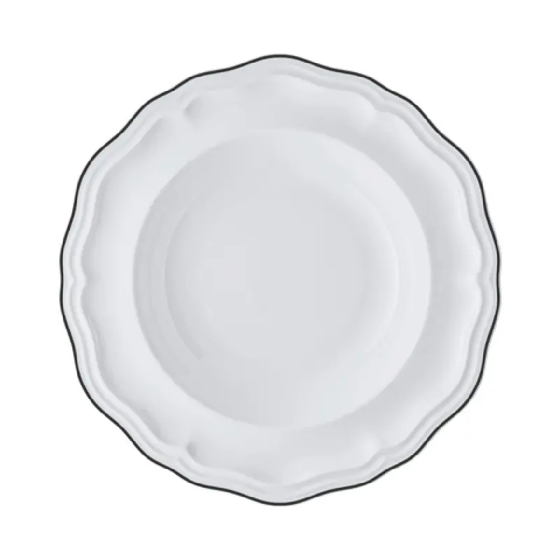 Steelite 62587FP814 Rim Soup Bowl 15.0 Oz 9.75"