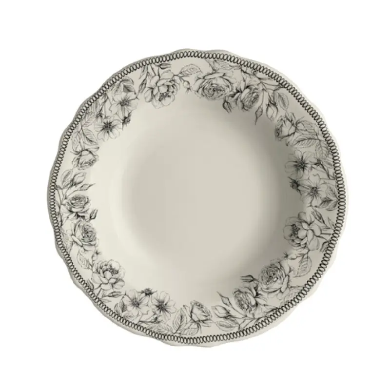 Steelite HL56463872 Rim Soup Bowl 12.75 Oz 9.125" X 1.75"