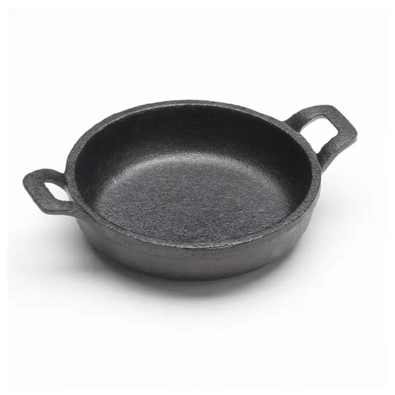 American Metalcraft CIPR5125 8-1/2 Oz Casserole Round Cast Iron Black