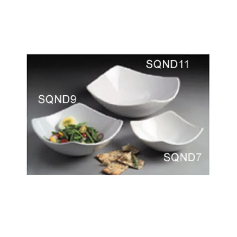 American Metalcraft SQND7 20 Oz Squound Bowl Ceramic White
