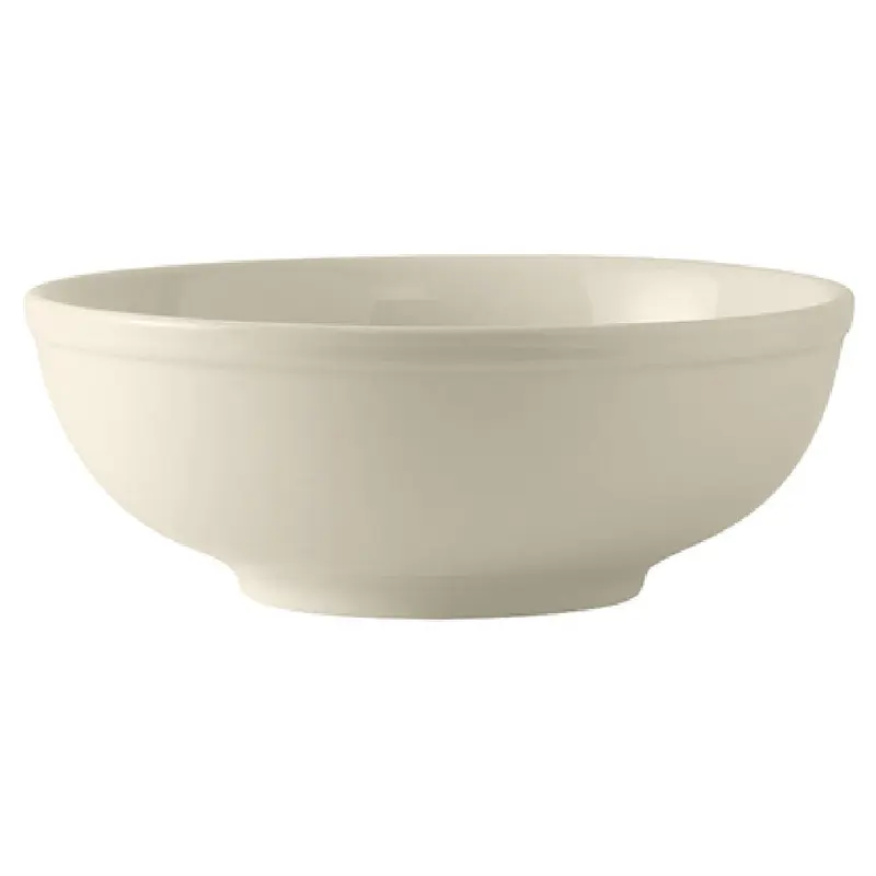 Tuxton BEB-5203 58 Oz Round Menudo Salad Pasta Bowl Ceramic American White