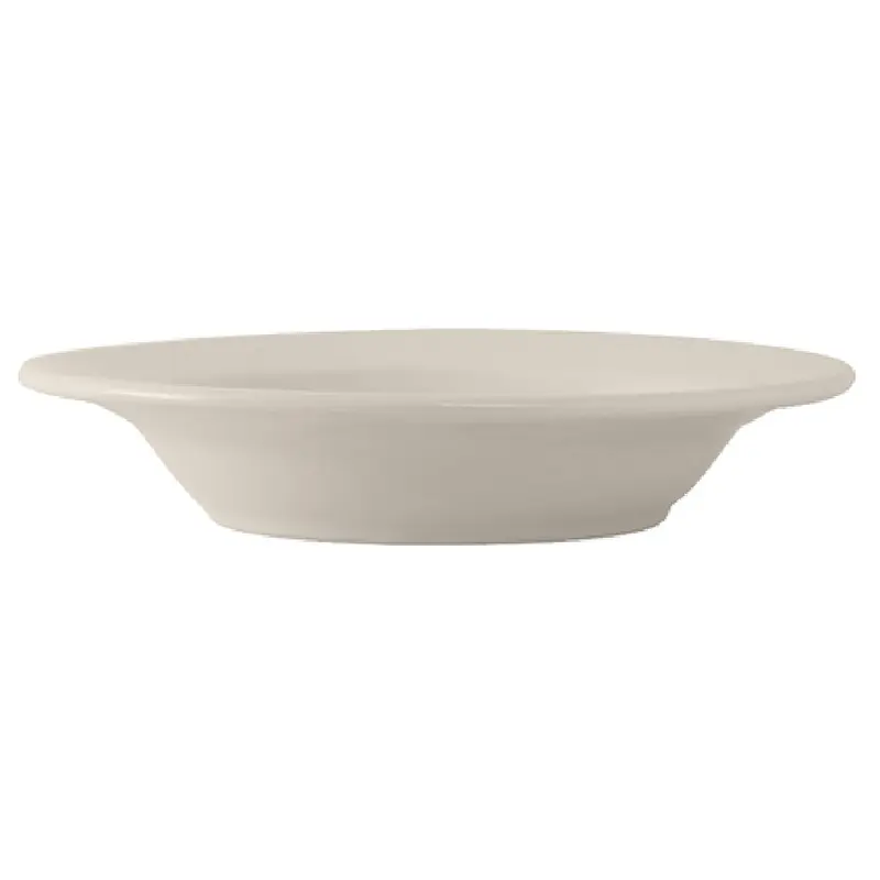 Tuxton TRE-003 9 Oz. Soup Bowl Round Rimmed Ceramic American White