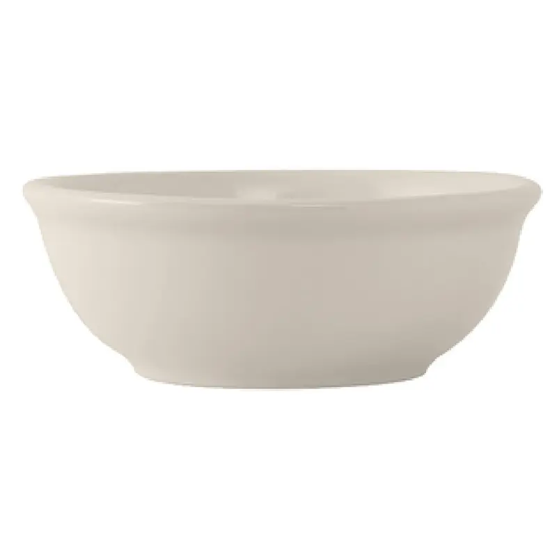 Tuxton TRE-024 10 Oz Round Nappie Bowl Ceramic American White